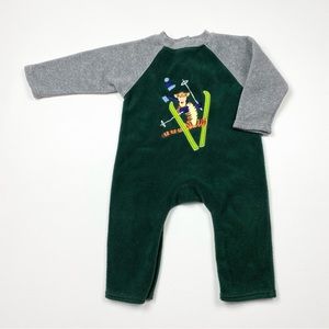 Baby/Toddler VTG Disney Tigger Fleece 1pc One Piece Size 18M